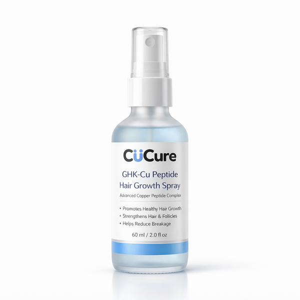 ghk cu spray for hair GHK-Cu 1% Copper Peptide Hair Growth Spray | Scalp Support