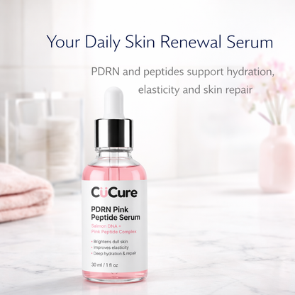 CuCure PDRN salmon DNA repair serum product packaging