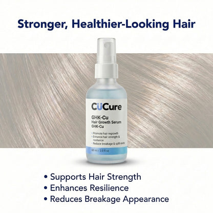 Professional copper peptide scalp treatment spray